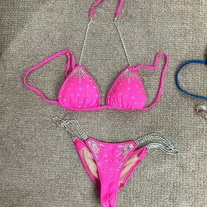 Custom women’s bikini for competition.